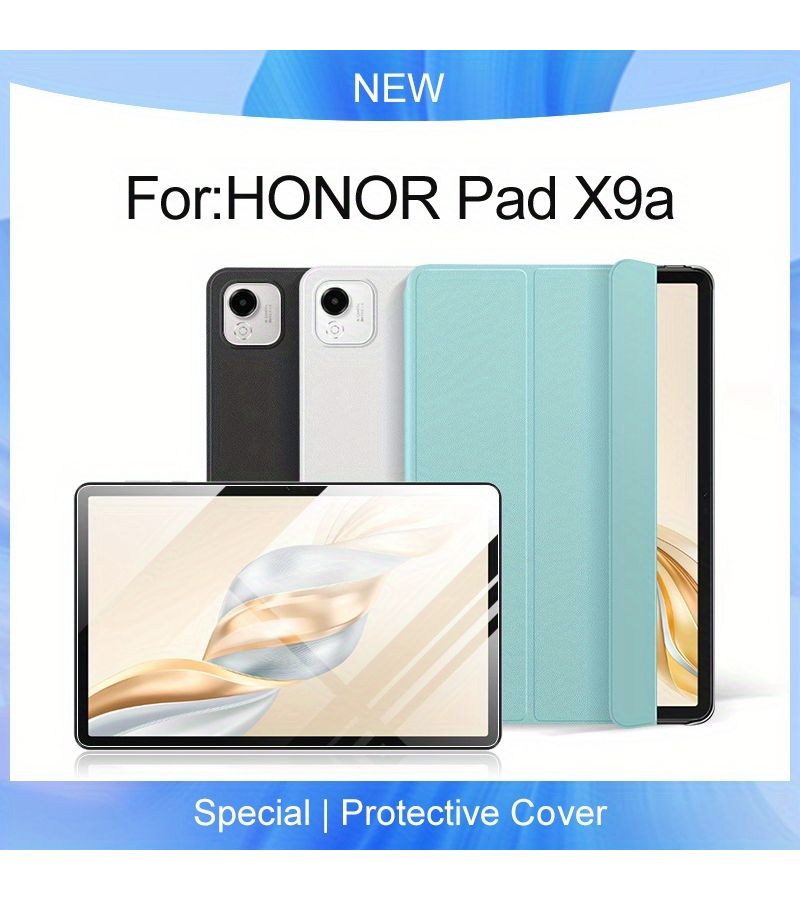 غطاء واقٍ قابل للطي لجهاز Honor Pad X9A Tablet باللون الأسود - Image 1