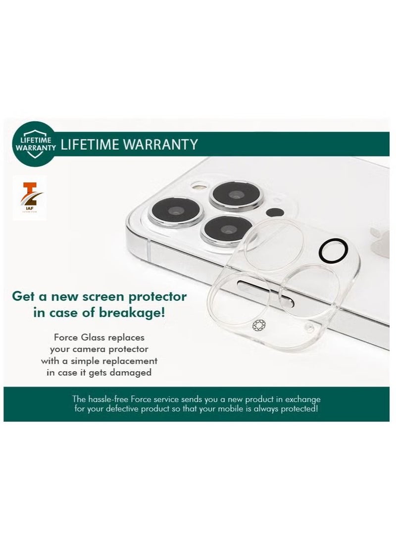 IAF force glass  iPhone 13 mini Camera Screen protectors Lifetime Warranty - Image 1