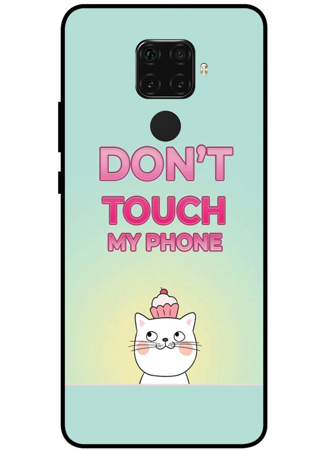 EYE CATCH Protective Case Cover For Huawei Nova 5i Pro Premium Series Protective Case Cover For Huawei Nova 5i Pro Don't Touch My Phone - Image 1