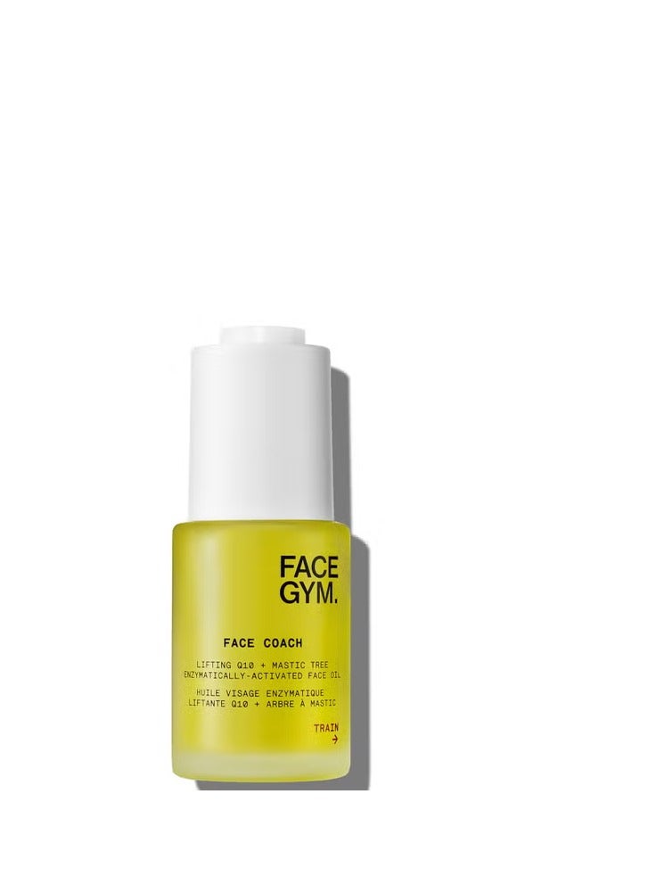 زيت الوجه المنشط إنزيميًا من FaceGym Face Coach Lifting Q10 وشجرة المصطكي 30 مل - Image 1
