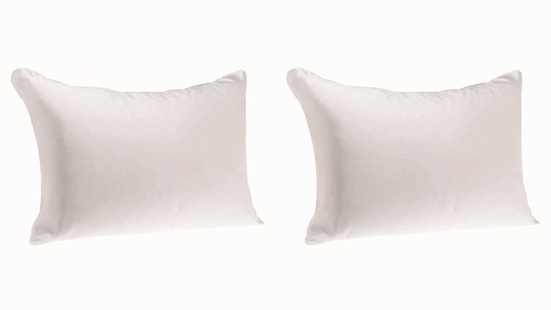 Booming Pillow BOOMING PILLOW Polyester Fibre Pretty Sleeping Pillow Pack of 2White 47x61  - Image 1