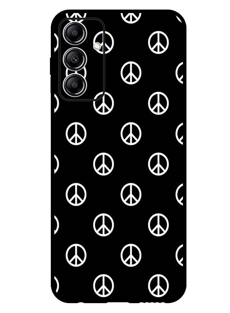 Theodor Protective Case Anti Scratch Shock Proof Bumper Cover For Samsung Galaxy A15 5G Peace Logos - Image 1