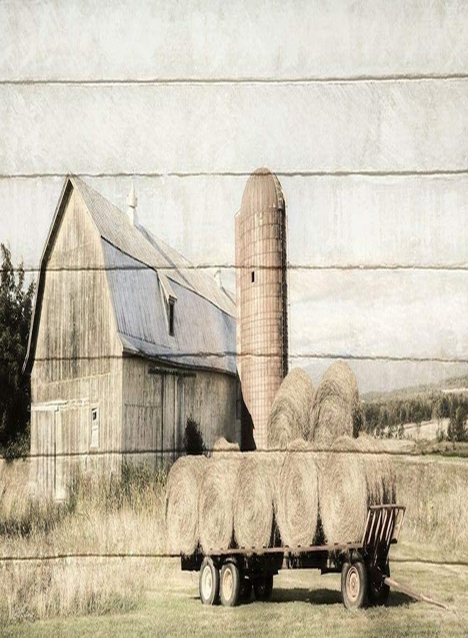 بوستيرازي صورة مطبوعة لعربة قش من Posterazzi PDXLD1120SMALL، مقاس 24 × 12، متعددة الألوان - Image 2