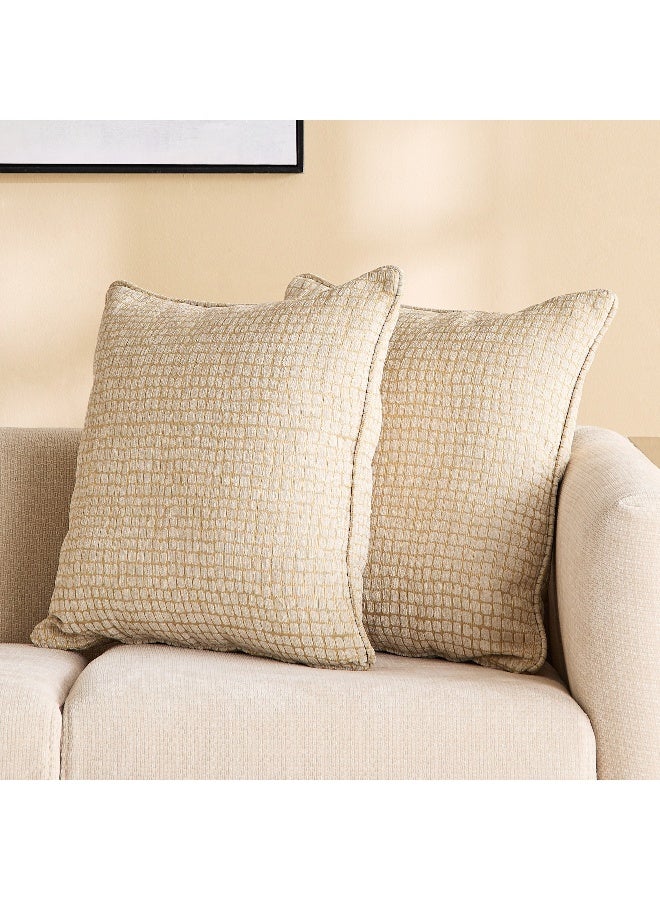 Home Box Vincent 2-Seater Fabric Sofa in Beige for Living Room - Image 4