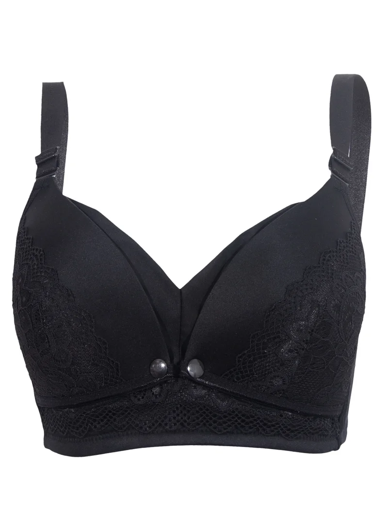 أوكوس Full Cup Maternity And Nursing Bra Black X Large