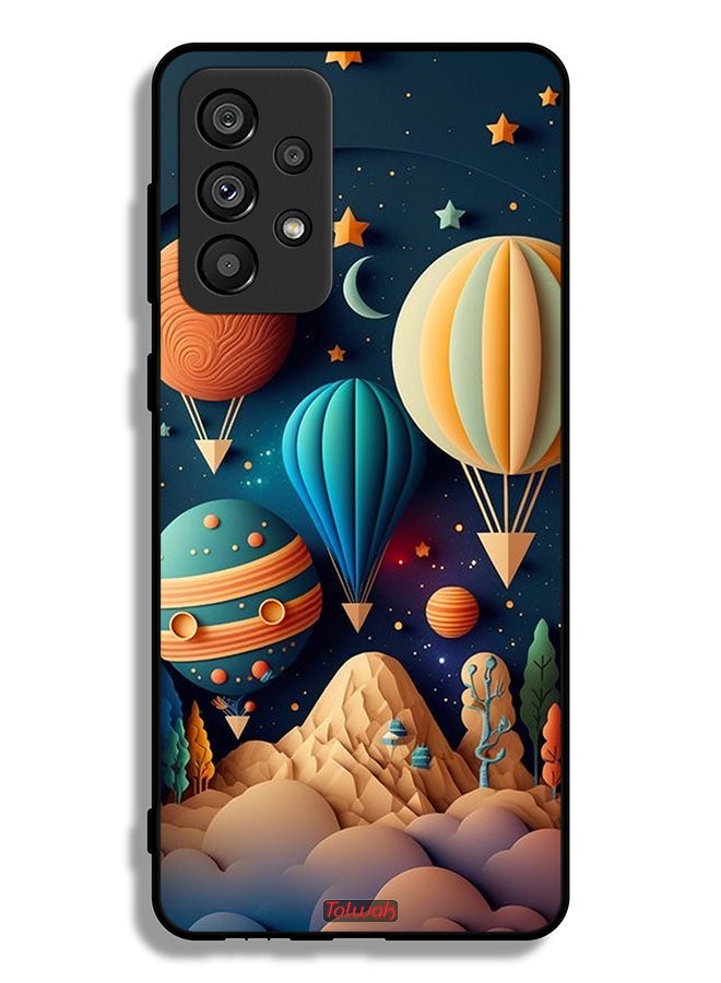 Tolwak Samsung Galaxy A73 5G Protective Case Cover Perrashut Art - Image 1