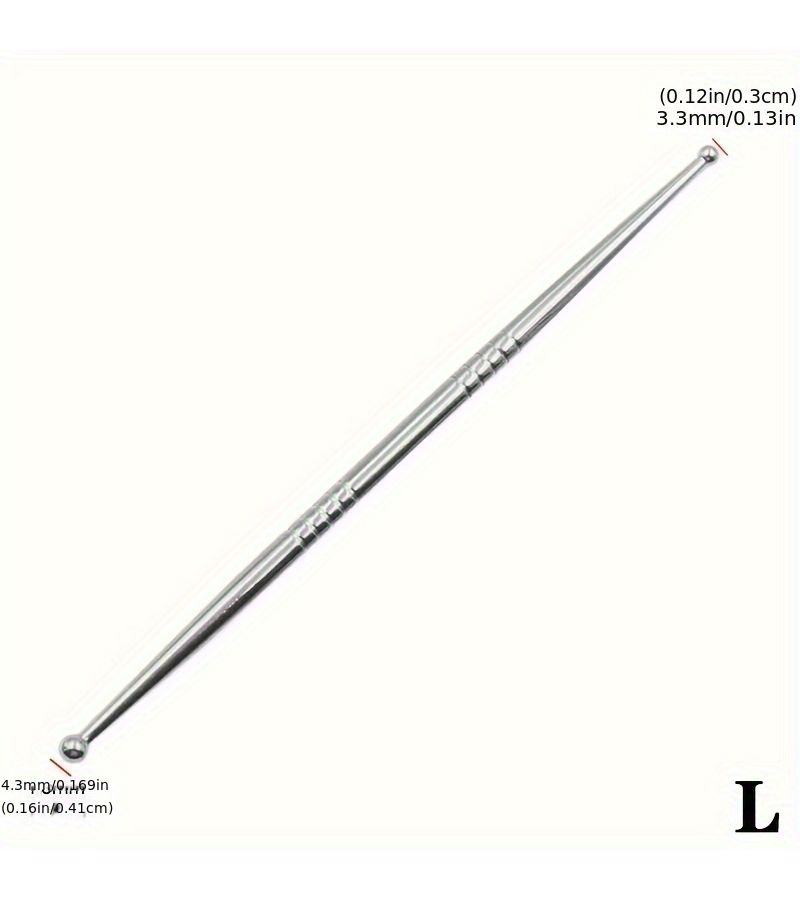 Stainless Steel Facial Massage Stick Acupoint Pen Full Body Cupping Tool for Neck Back Shoulders - Image 4