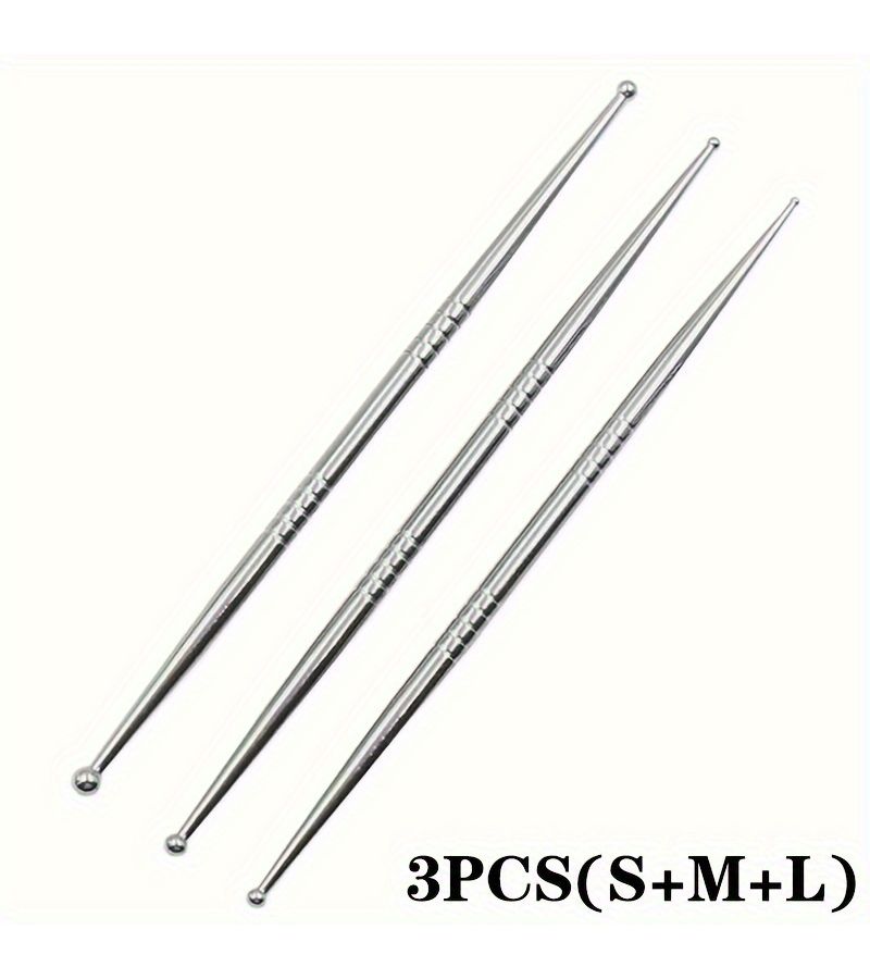 Stainless Steel Facial Massage Stick Acupoint Pen Full Body Cupping Tool for Neck Back Shoulders - Image 1
