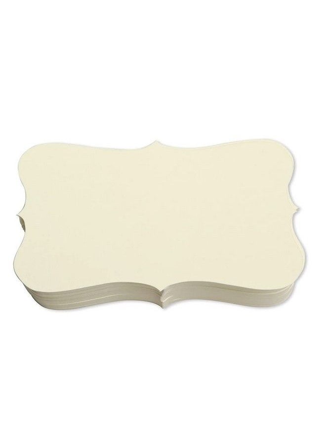 PPAPPAPPIYO 3.5X2 Color Index Cards (100) Paper Blank (Ivory)  - Image 1