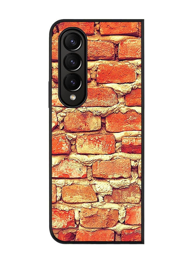 Stylizedd Rugged Black edge case for Samsung Galaxy Z Fold4 Slim fit Soft Case Flexible Rubber Edges Anti Drop TPU Gel Thin Cover - Old Hut  - Image 1