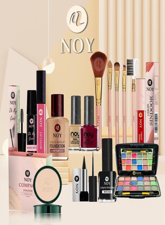 NOY Pastel Pretties Delicate Makeup Kits for Soft and Romantic Looks 100% Non Sticky & Waterproof NY#133 (Pack of-15) - Image 1