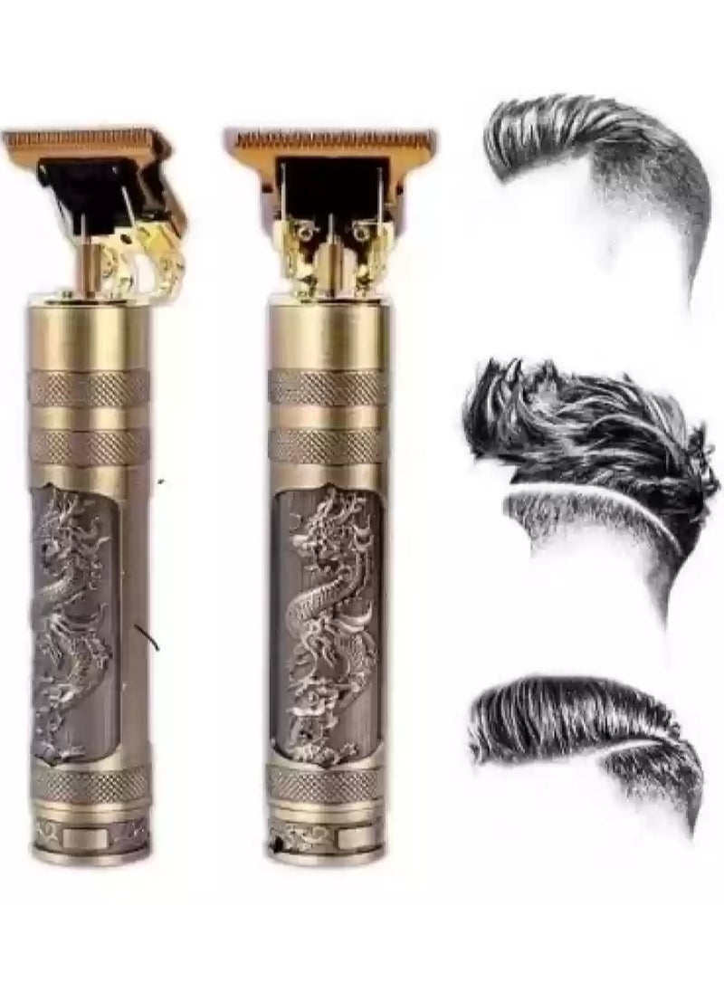 Cronier T99 Original Professional Hair Clipper and Beard Trimmer, Gold, GZ-T99  - Image 1