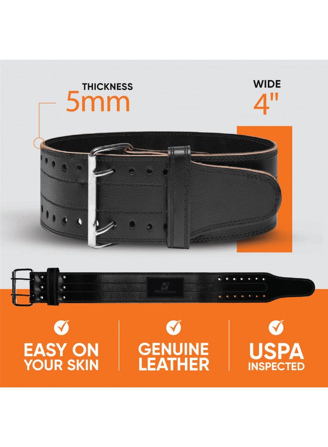 ProFitness 5mm Belt 1 (Black/Black) (SMALL) - Image 3
