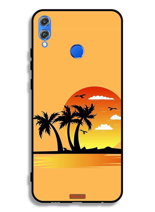 Tolwak Honor 8X Protective Case Cover Drawing Abstract Design - Image 2