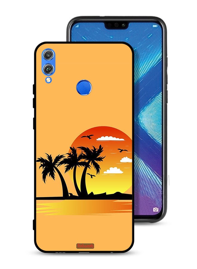 Tolwak Honor 8X Protective Case Cover Drawing Abstract Design - Image 1
