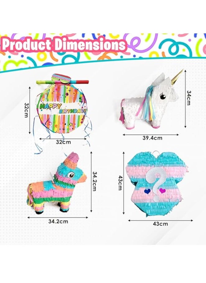 Home Smart Pinata Birthday Pinatas for Boys and Girls Gift for Kid's Birthday Party Decoration Holiday and More  - Image 2