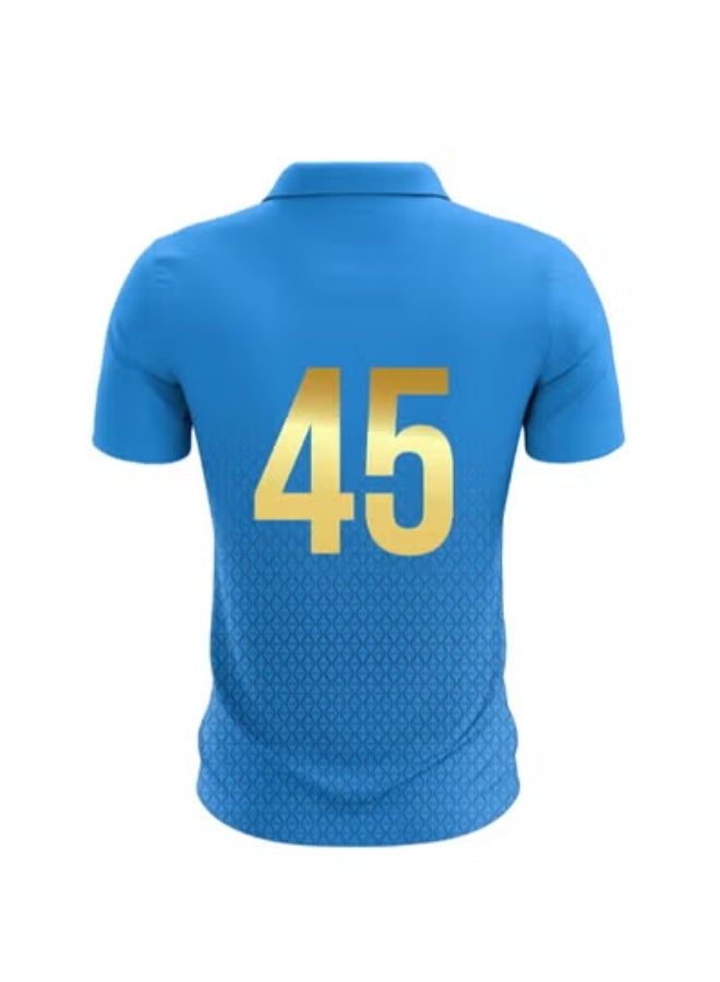 SG IPL 2026 | Mumbai Indians(MI) T-Shirt | Unisex Regular Fit | Half Sleeve | Stretchable Match Fit Fan Jersey - Image 3