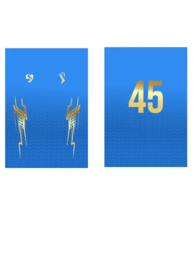 SG IPL 2026 | Mumbai Indians(MI) T-Shirt | Unisex Regular Fit | Half Sleeve | Stretchable Match Fit Fan Jersey - Image 4