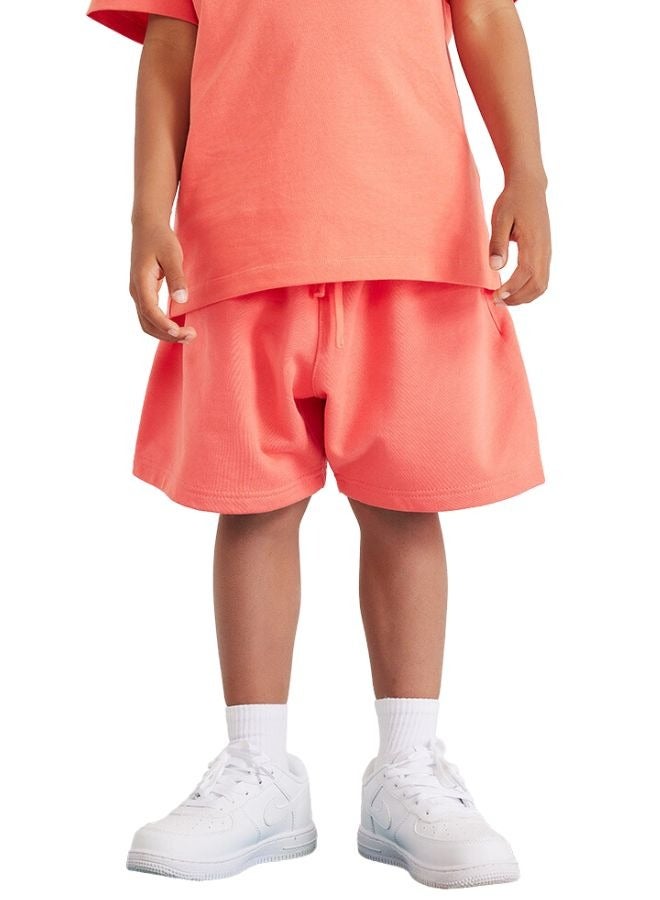 Mei Stylish Kids Unisex Cotton Breathable Plain Summer Casual Shorts - Image 3