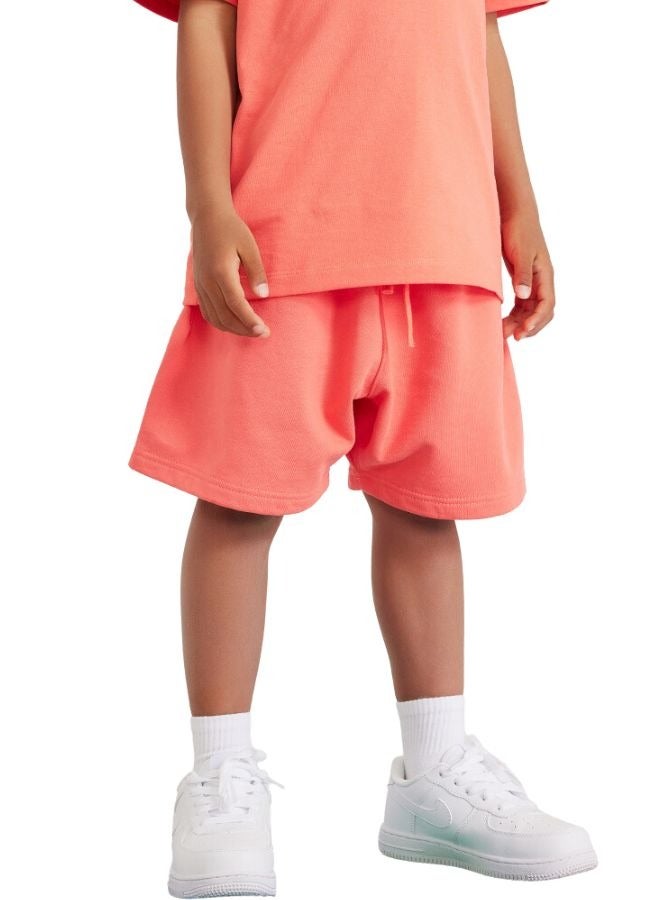 Mei Stylish Kids Unisex Cotton Breathable Plain Summer Casual Shorts - Image 1
