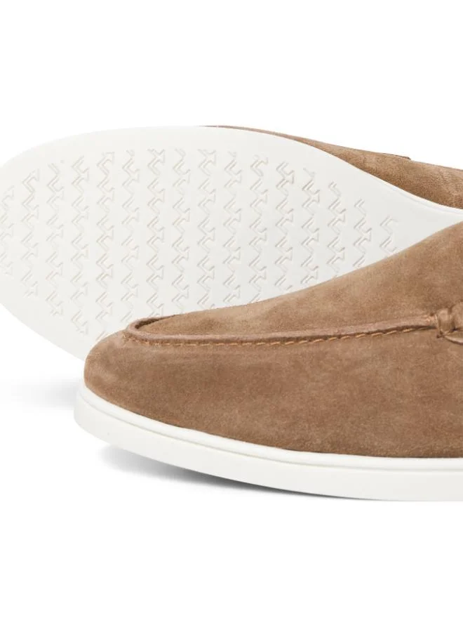 JACK & JONES Whiskey Brown Casual Loafers for Men | Best Price UAE