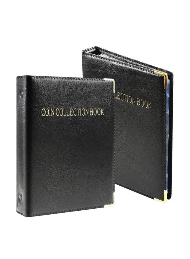 Universal Stamp And Coin Album With 24 Pocket Pages Replaceable Loose Leaf - Image 5