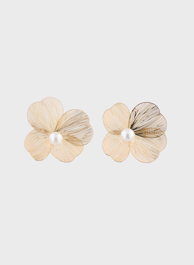 Ella Limited Edition Pearl Choker Necklace & Earring Set - Image 5
