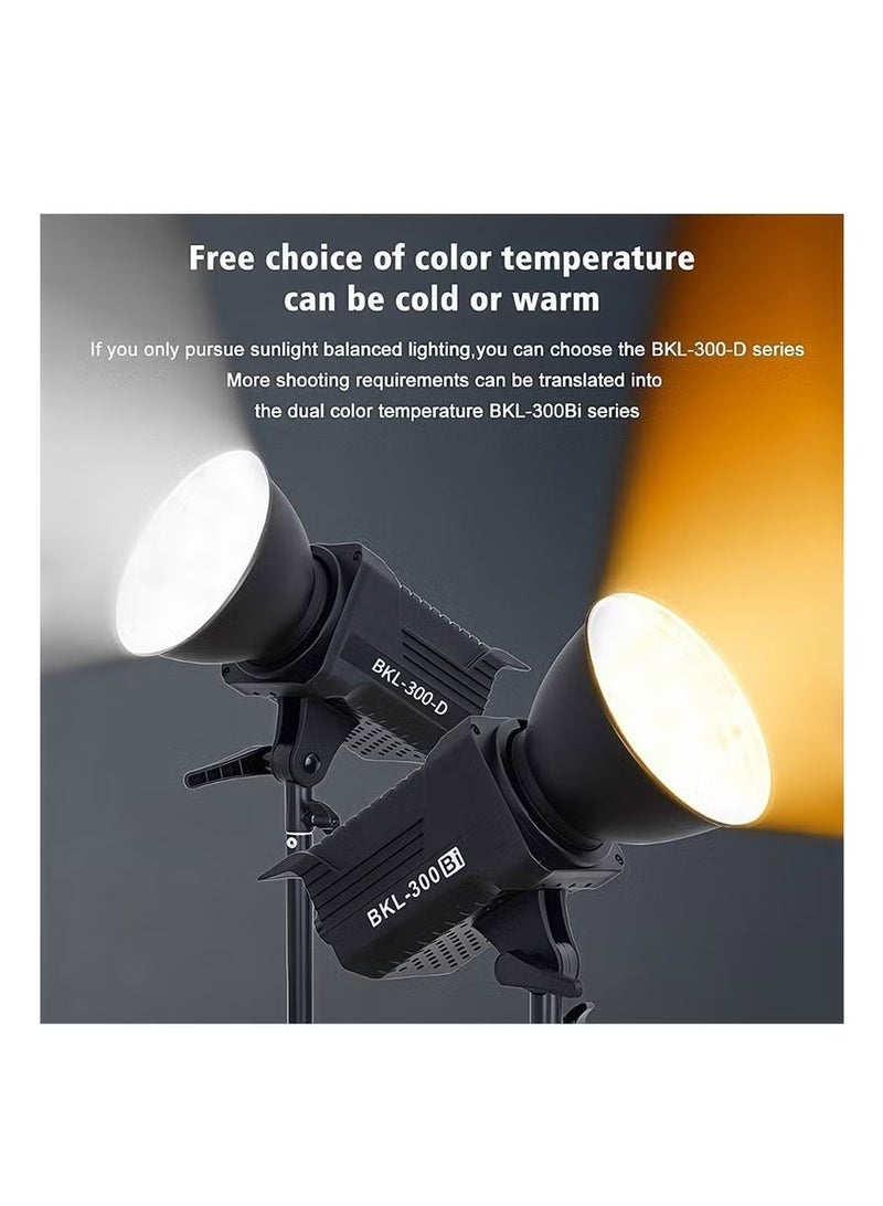 Glanfen Professional COB Photography Studio Lighting Kit,120W 2700-6500K Bi-Color Led Video Light with 60*90cm Softbox & Adjustable Stand for Photo/Video/Live Streaming - Image 5