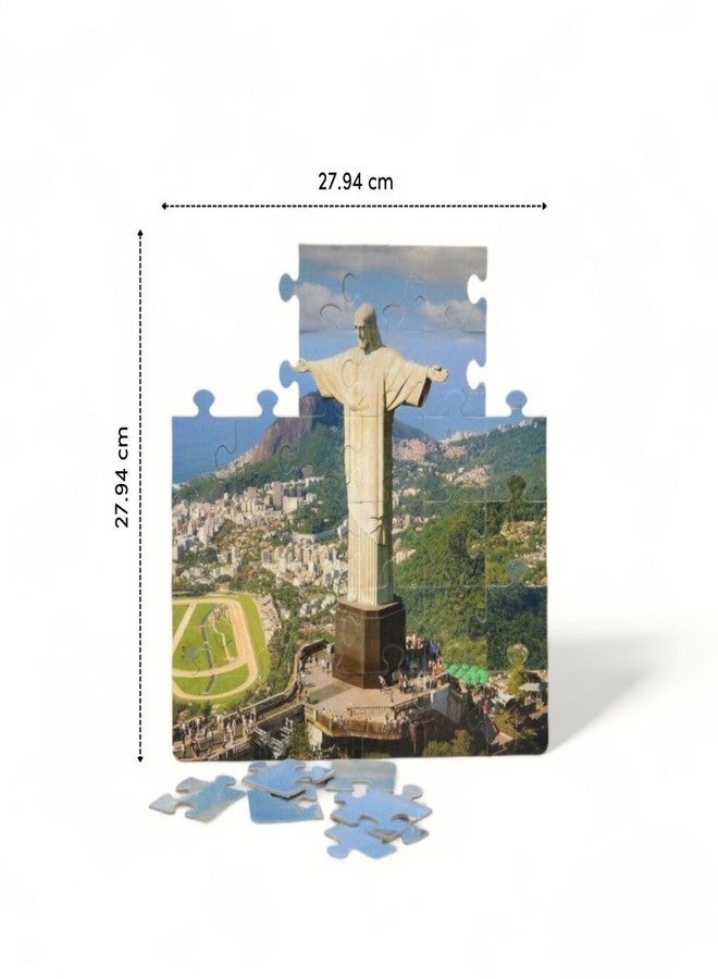 Mittimate Christ The Redeemer Jigsaw Puzzle Game for Kids Age 4 to 6 Old I 36 Pieces Puzzle Toy I Birthday Gift for Children - Image 3