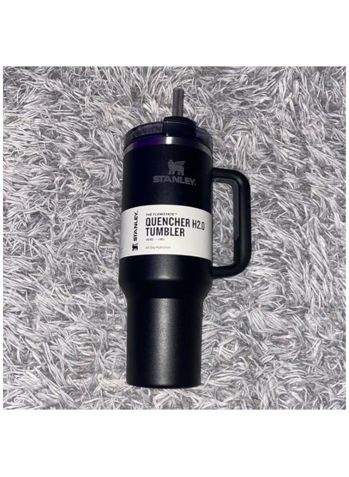 ستانلي مج حراري 1200 مل – تصميم أنيق من استانلس ستيل SUS 304 بغطاء محكم وشاليمو، يحافظ على الحرارة والبرودة - Image 3