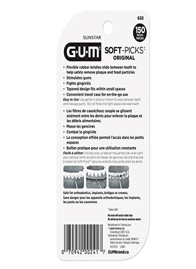 Gum - -6326Ra Soft-Picks Original Dental Picks, 150 Count - Image 1