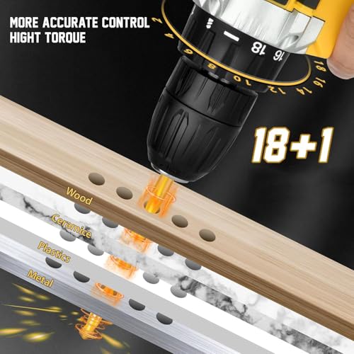 MECRAAF® 12V Cordless Screwdriver and Drill Machine - Compact, Lightweight, Powerful - 1350 RPM | Reversible switch Multi-Torque Clutch, 10mm Keyless Chuck - 2 x1.5Ah Battery | 6 months motor warranty - Image 5