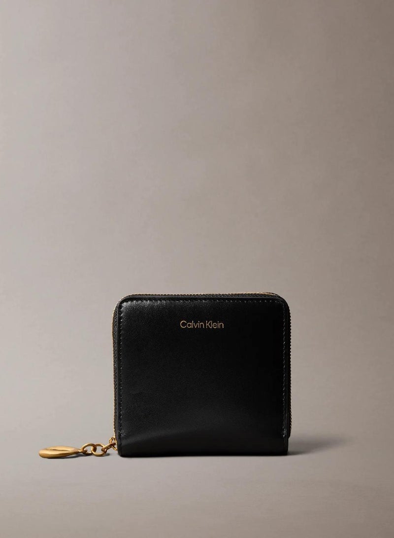 CALVIN KLEIN Leather Zip Wallet - Image 1