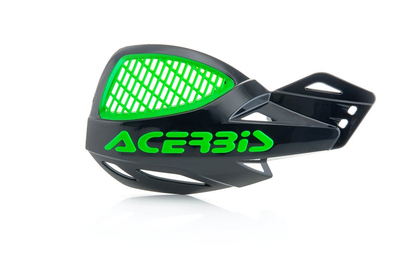 أكربس واقيات يد Acerbis Uniko MX ذات فتحات تهوية (أسود/أخضر) - Image 1