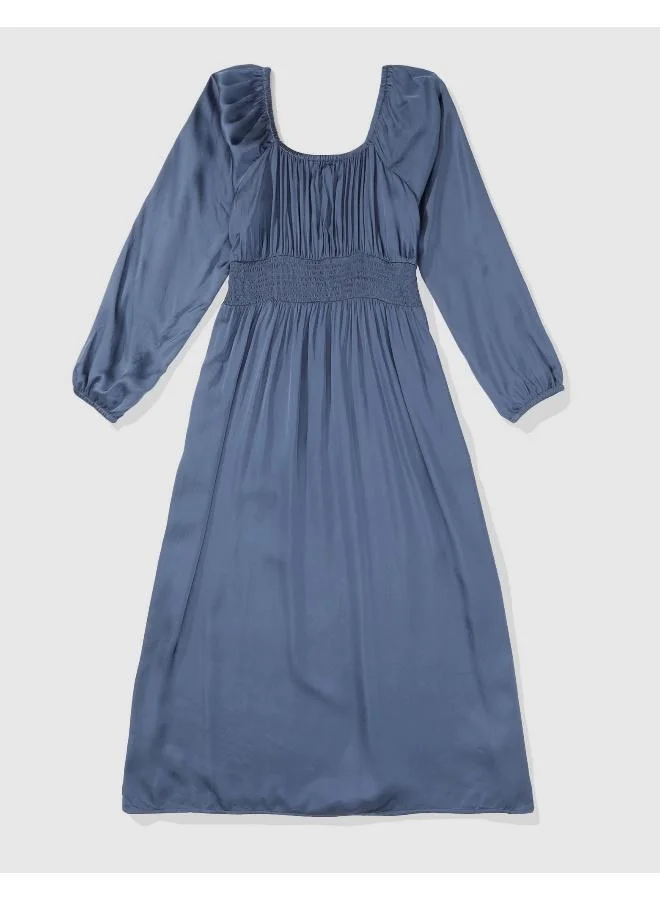Aerie Smocked Waist Midi Dress