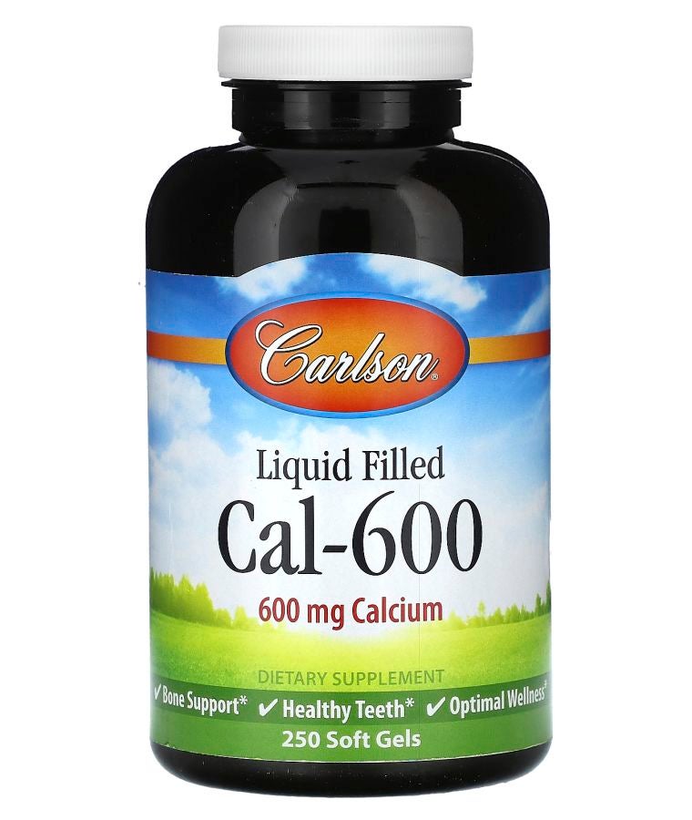 Liquid Filled Cal-600 600 mg 250 Soft Gels