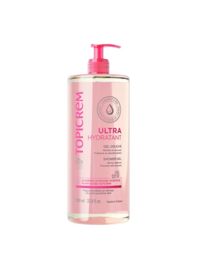 توبي كريم جل الاستحمام توبيكريم فائق الترطيب اللطيف 1 لتر - Image 1