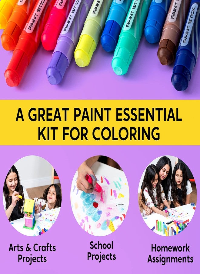 JOYIN 36 Pieces Tempera Colouring Pens, Quick Drying and No Mess, Colouring Pens for Craft Projects, Art Christmas Gifts for Your Children and Artists - Image 3