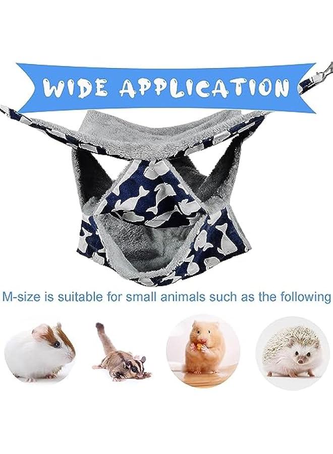 Generic Small Pet 3 Tier Hanging Sleeping Pouch Hammock Bed for Squirrel, Hamster, Sugar Glider, Marmosets. - Image 5