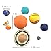 Mangdunt 9 Piece Universe Planet Solar System Model Nine Planets Model Solar System Planet Figure Cake Topper Decoration Collection Figure for Astronomy Enthusiast - Image 2