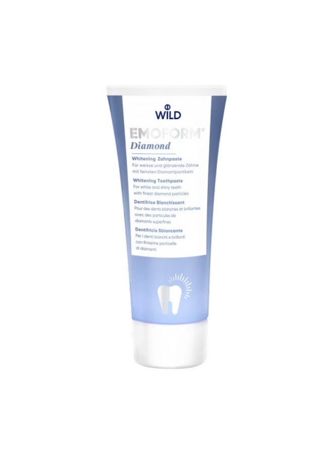 WILD EMOFORM Diamond Whitening Toothpaste, 75ml - Image 1