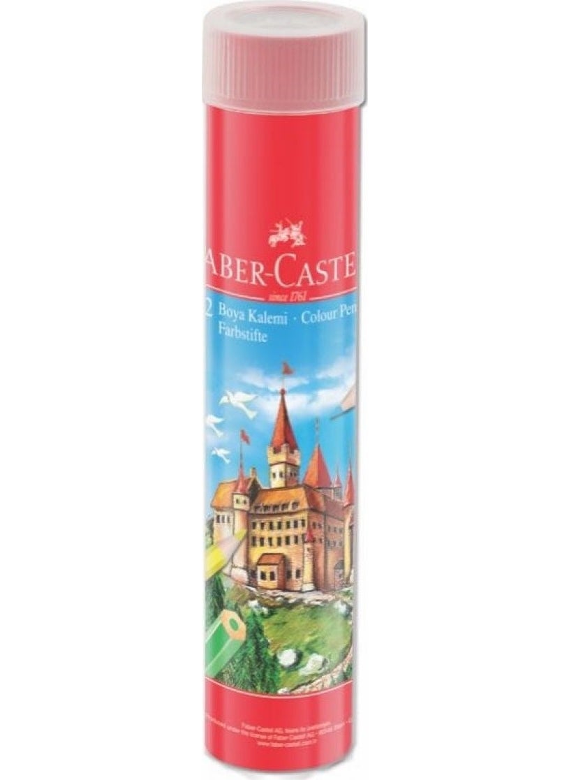 Faber -Castell Color Pen Set 12 Pieces Metal Tube 