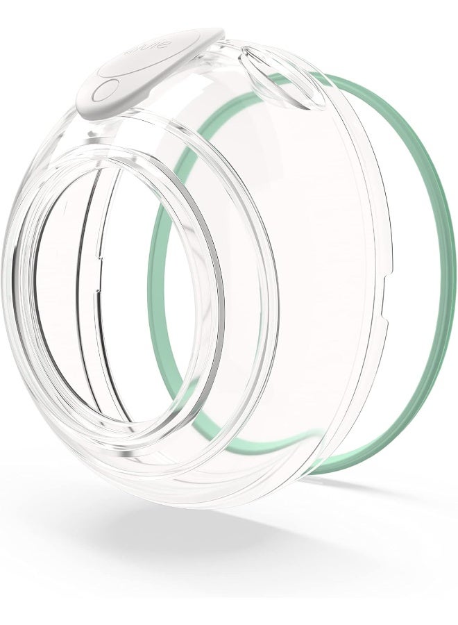 Elvie Stride 5 oz Breast Pump Cups - Dishwasher Safe, Food Grade Silicone, BPA Free - Accessories for Breastmilk Storage & Pumps - 2 Pack - Image 1