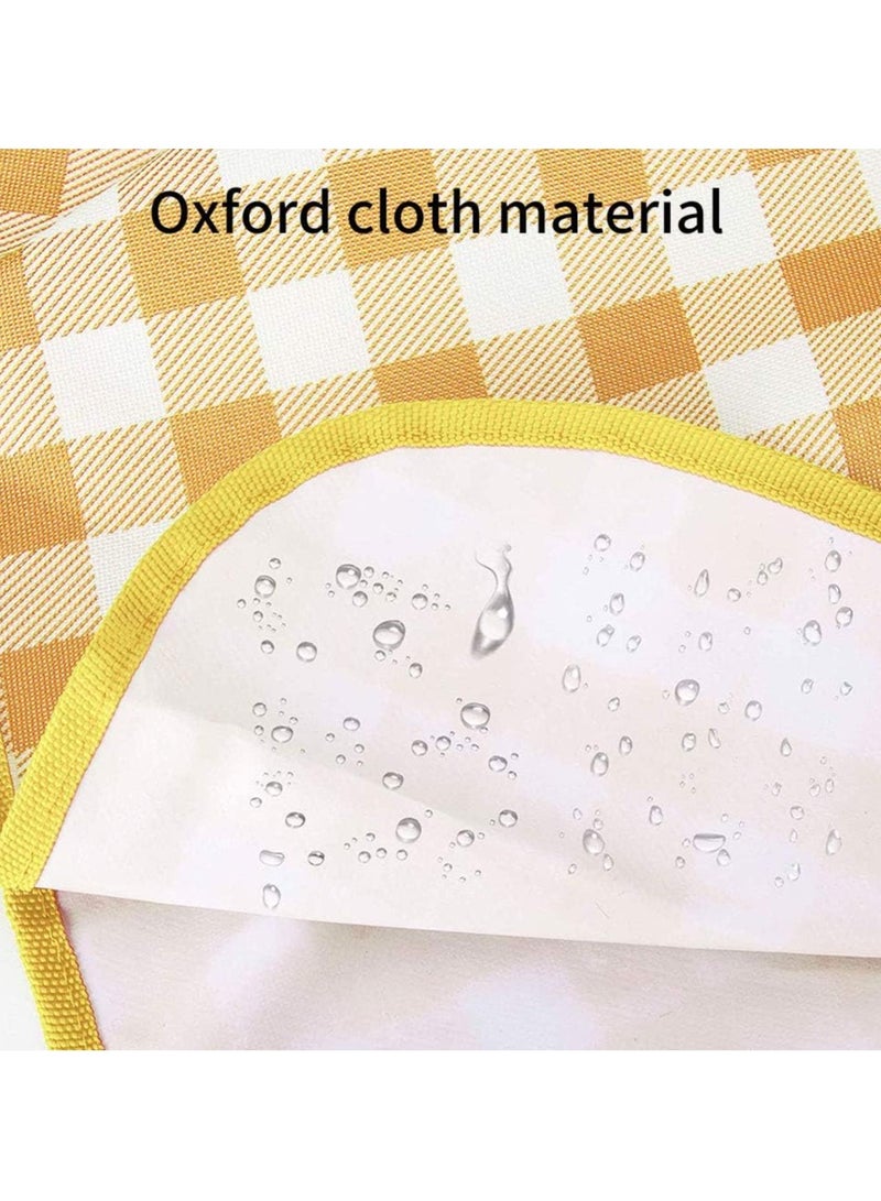 Generic Oxford Cloth Outdoor Picnic Mat Foldable Backpack Design Moisture-proof Garden Lawn Mat Beach Mat Tent Mat Camping Supplies (2M x 2M)  - Image 4