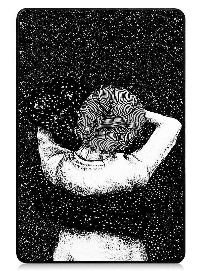 Theodor Protective Flip Case For Xiaomi Pad 7 & Xiaomi Pad 7 Pro With Trifold Stand Auto Wake Sleep Shockproof Cover - Night Imagination Of Girl - Image 1