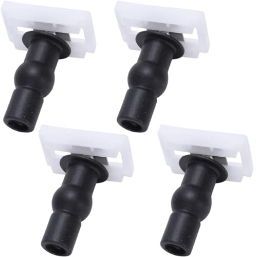 DEEGAA MART Toilet Seat Fixing Screw Set With Rubber Washer, Hydraulic Soft Closing, Expansion Bolts, Universal Mounting Set (Pack of 2, Size 45) - Image 1