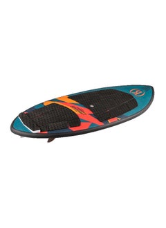 RONIX RONIX WAKESURF - STANDARD CORE - SKIMMER (2024) - Teal / Red / Orange  - Image 4