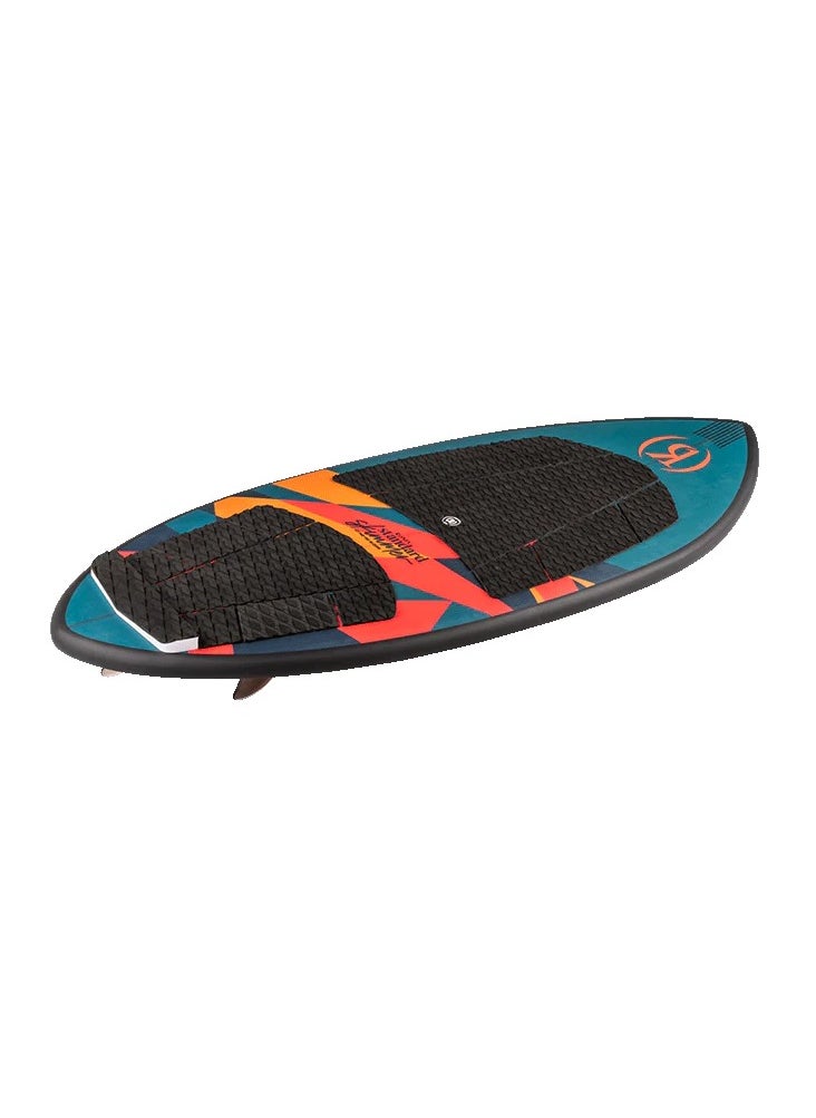 RONIX - RONIX WAKESURF - STANDARD CORE - SKIMMER (2024) - Teal / Red / Orange - Image 1