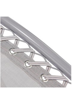 RENOVO Patio Chaise Lounges Chair gravity chair with adjustable backrest and footrest Grey Sunlounger for Poolside Backyard and Beach  - Image 5