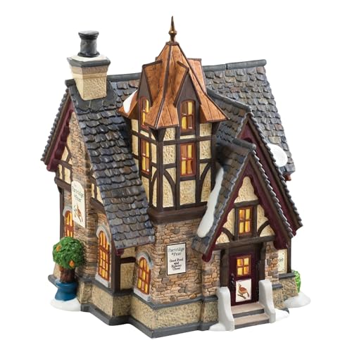 Department 56 Dickens Village Partridge and Pear Lit House 768 inch